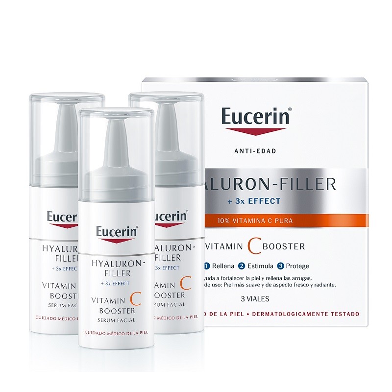 EUCERIN Hyaluron-Filler Booster de Vitamine C 3x8 ml