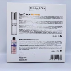 BELLA AURORA BIO 10 Forte M-Lasma Traitement Dépigmentant Intensif 30 ml + Tonique Exfoliant 200 ml en CADEAU