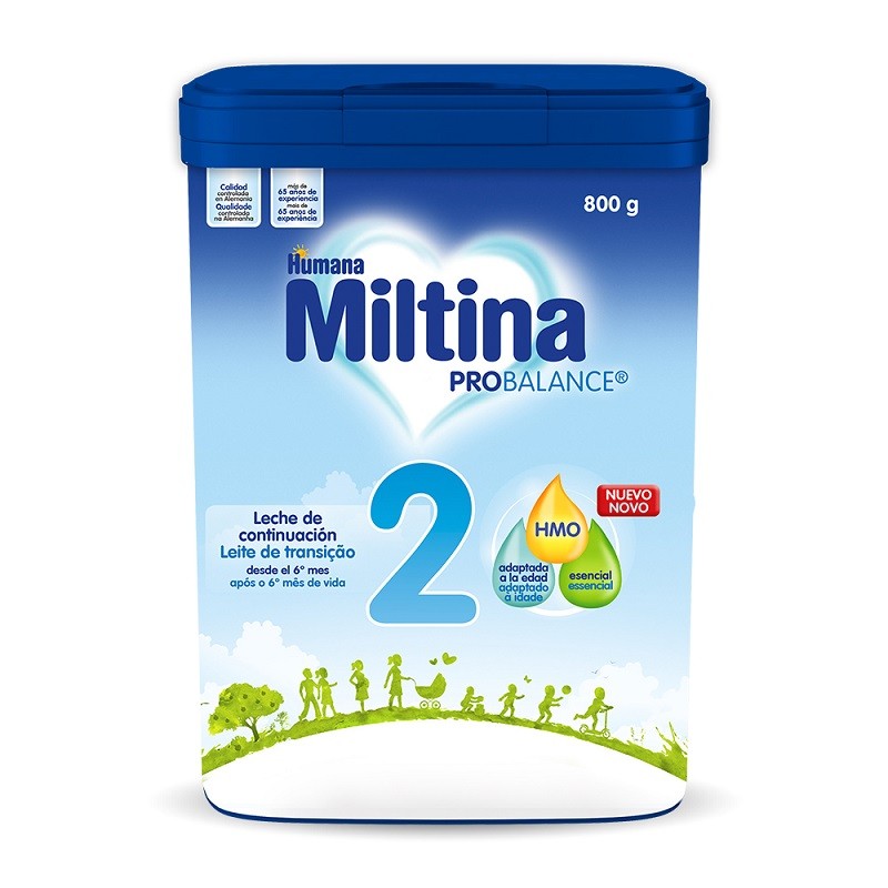 MILTINA 2 Probalance Lait de Suite +6 mois 800gr