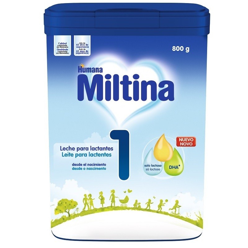 MILTINA 1 Lait de démarrage pour nourrissons 800gr MILTINA 1 Lait de démarrage pour nourrissons 800gr