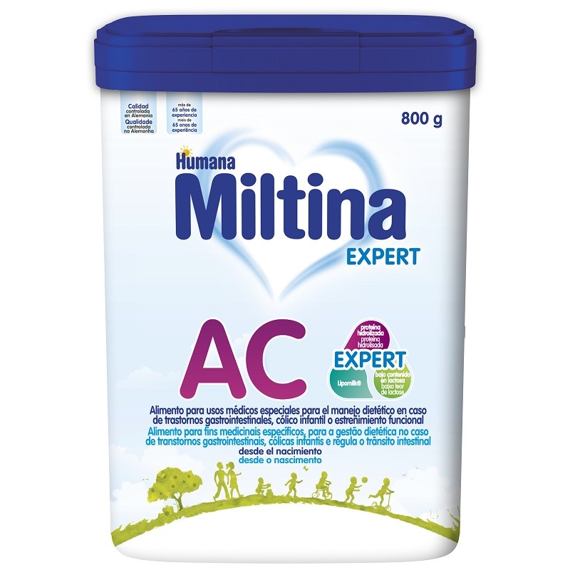 Leite inicial Miltina AC Expert 800gr Leite inicial Miltina AC Expert 800gr