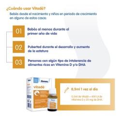 VITADÉ Vitamina D e DHA 15ml