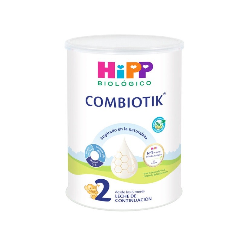 HIPP COMBIOTIK 2 Leche Biológica de Continuación 800gr