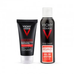 VICHY Homme Structure Force 50ml + Gel de Afeitado Anti-irritaciones 150ml de REGALO