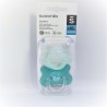 SUAVINEX Fusion Pacifier Anatomical Silicone Teat +18M 2 units (Green Waves and Squirrel)