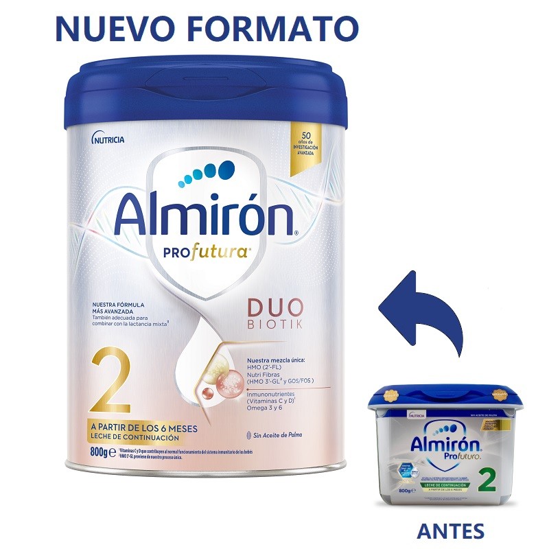 ALMIRÓN 2 Profutura Duobiotik Leite de Continuação 800gr ALMIRÓN 2 Profutura Duobiotik Leite de Continuação 800gr