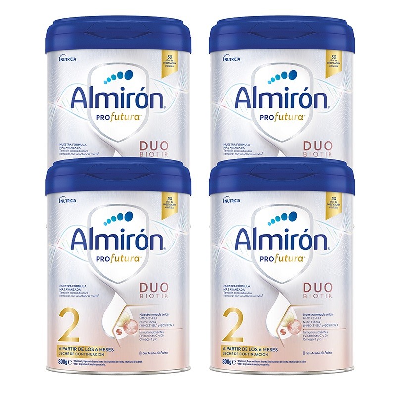 ALMIRÓN 2 Profutura Folgemilch Duobiotik Pack 4x800g