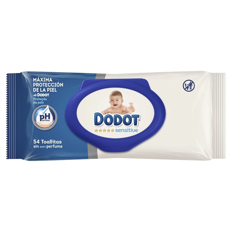 DODOT Sensitive Baby Wipes 54 wipes