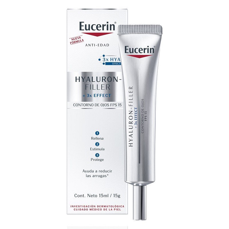 EUCERIN Hyaluron-Filler Augenkontur LSF 15, 15 ml