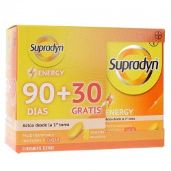 SUPRADYN Pacote Energético 90+30 Comprimidos PRESENTE