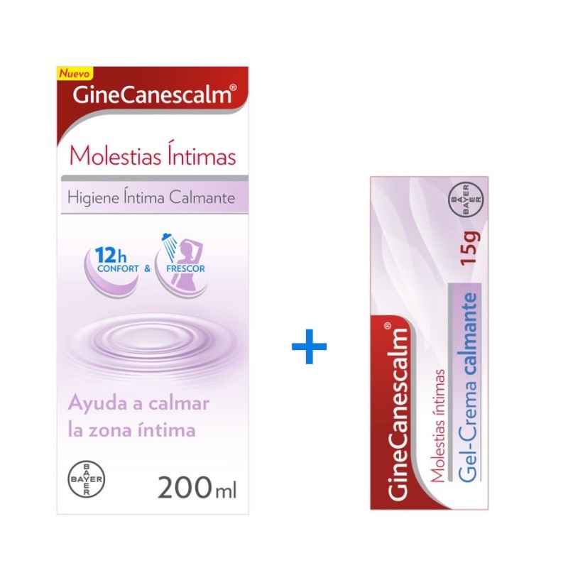 Gine-Canesten GinecanesCalm 200ml + GinecanesGel-Cream 15g Savings Pack