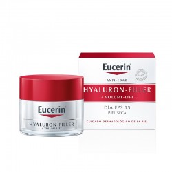 EUCERIN Hyaluron-Filler Volume Lift Crema Día SPF15 piel Seca 50ml