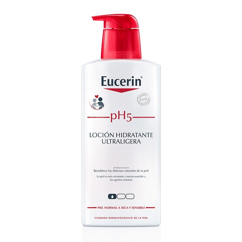 EUCERIN pH5 Ultraleichte Feuchtigkeitslotion für empfindliche Haut, 400 ml EUCERIN pH5 Ultraleichte Feuchtigkeitslotion für empfindliche Haut, 400 ml
