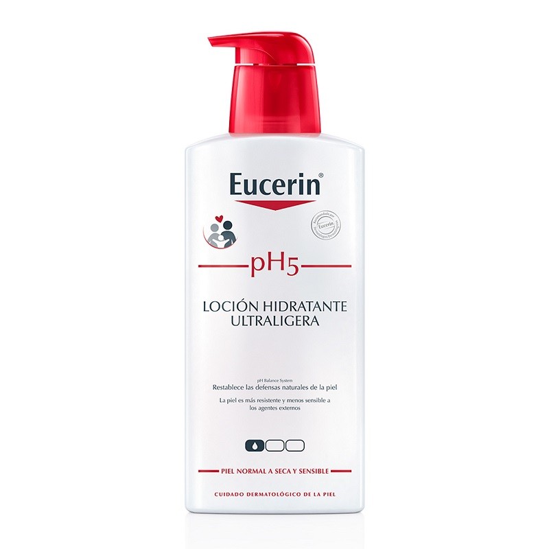 EUCERIN pH5 Ultralight Moisturizing Lotion for Sensitive Skin 400ml