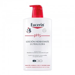 EUCERIN pH5 Ultralight Moisturizing Lotion for Sensitive Skin 1000ml