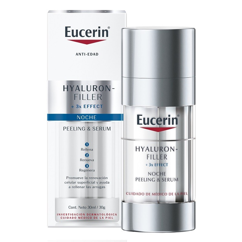 EUCERIN Hyaluron-Filler Peeling e Sérum Noturno 30ml
