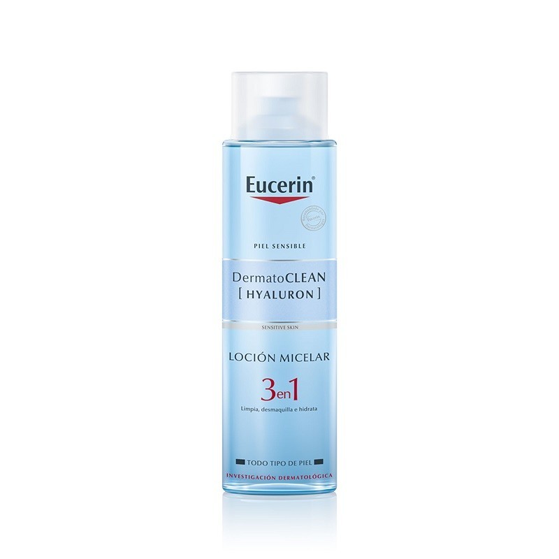 EUCERIN DermatoCLEAN Mizellenwasser (Hyaluron) 3 in 1 (400ml) EUCERIN DermatoCLEAN Mizellenwasser (Hyaluron) 3 in 1 (400ml)