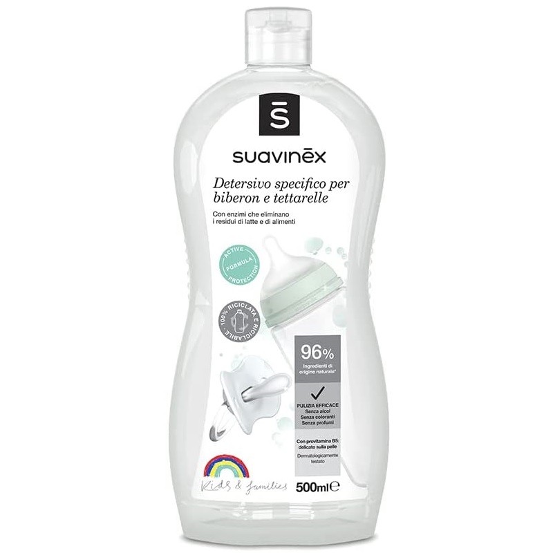 SUAVINEX Reinigungsmittel für Flaschen und Sauger, 500 ml