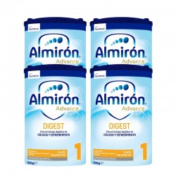 ALMIRON Digest 1 Leche para Lactantes Pack 4x800gr