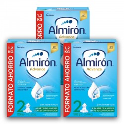 ALMIRÓN Advance 2 con Pronutra Leche de Continuación Pack 3x1200gr