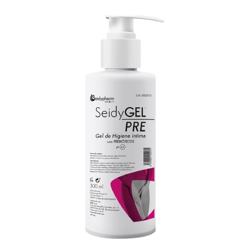 SEIDYGEL PRE Intimhygiene-Gel mit Präbiotika 300ml