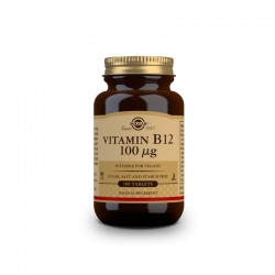 SOLGAR Vitamine B12 100μg (Cyanocobalamine) 100 comprimés