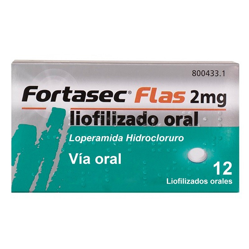 FORTASEC Flas 2mg (12 Liofilizados Orales)