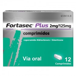 FORTASEC Plus 2 mg/125 mg (12 comprimés)