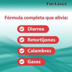 FORTASEC Plus 2mg/125mg (12 comprimidos)