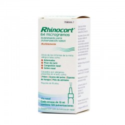 RHINOCORT 64mcg Suspensión para Pulverización Nasal 120 Dosis