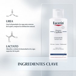 EUCERIN Urea Dermo Capillaire Shampoo für trockenes Haar 250ml