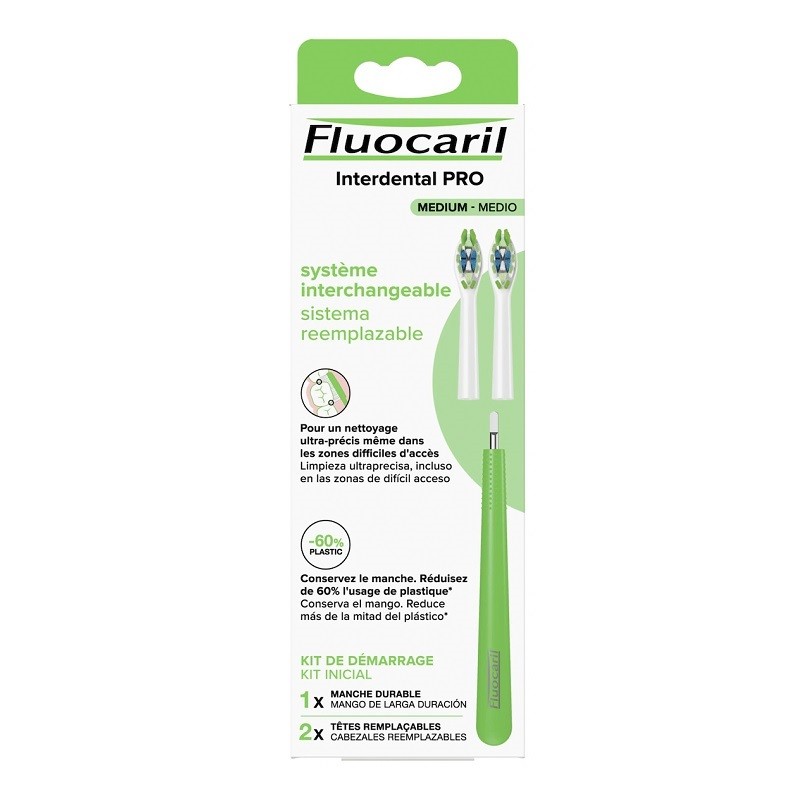 FLUOCARIL Interdentalbürste Pro Medium Austauschbares System