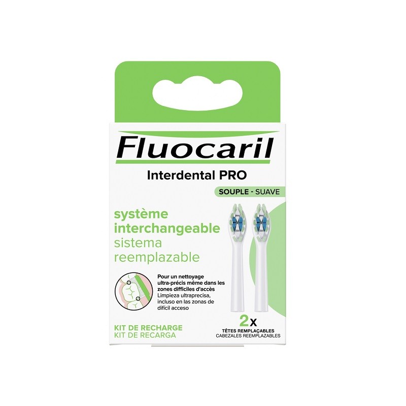 FLUOCARIL Interdental PRO Soft Recargas 2 Cabeças