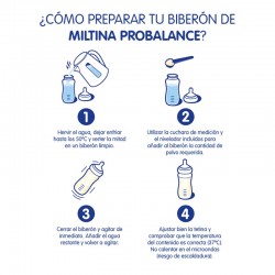 Leite de Seguimento MILTINA 2 Probalance +6 meses PACK 4x800gr