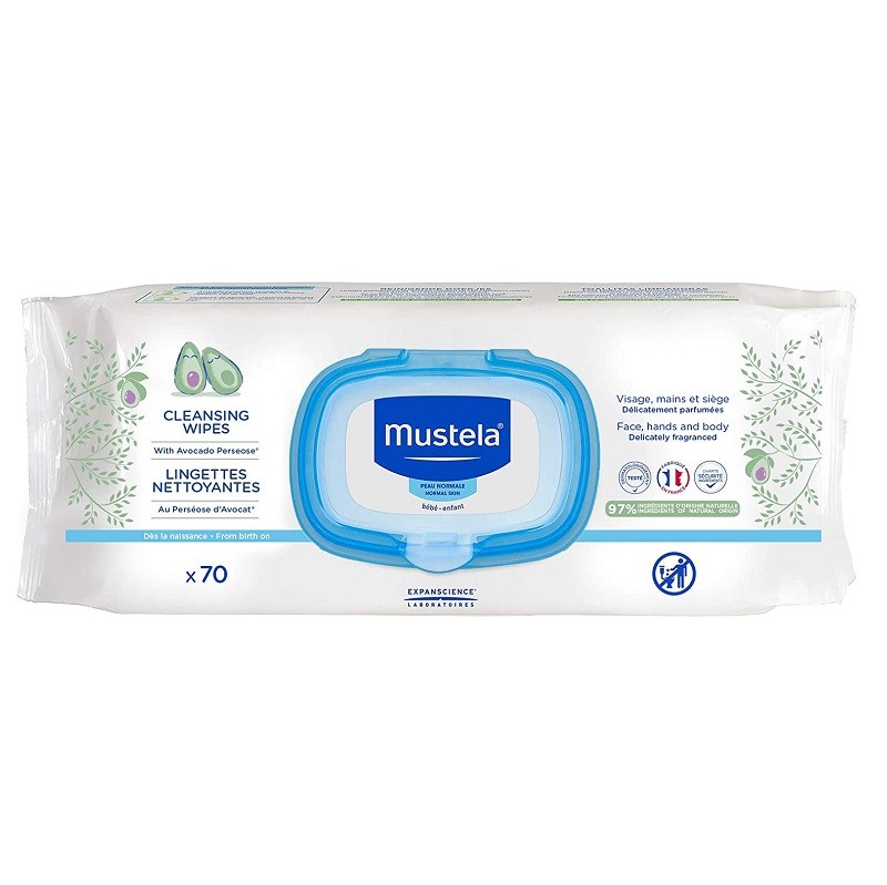 MUSTELA TRIO TOALLITAS ECOLOGICAS 180UNIDADES