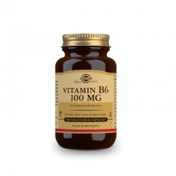 SOLGAR Vitamina B6 100mg (100 Cápsulas Vegetales)