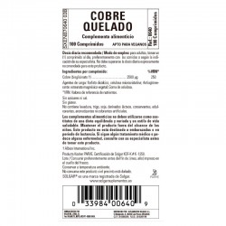 SOLGAR Chelatisiertes Kupfer 100 Tabletten