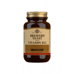 SOLGAR Bierhefe mit Vitamin B12 (250 Tabletten)