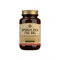 SOLGAR Spiruline végétarienne 750 mg (80 gélules)