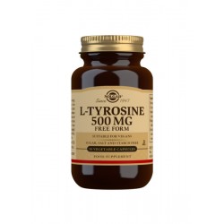 SOLGAR L-Tyrosin 500 mg (50 pflanzliche Kapseln)
