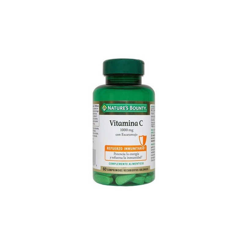 NATURE'S BOUNTY Vitamina C 1000 mg con rosa canina 60 compresse
