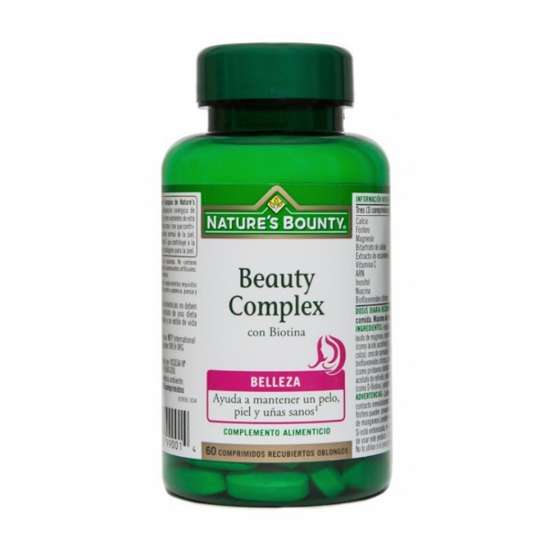 NATURE'S BOUNTY Beauty Complex With Biotin 60 Tablets
