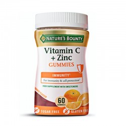 NATURE'S BOUNTY Vitaminas C y Zinc Gummies 60 gominolas