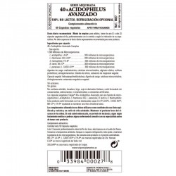 SOLGAR 40+ Advanced Acidophilus Probiotic 120 capsule vegetali