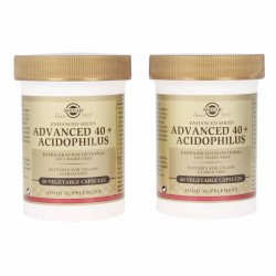 SOLGAR 40+ Advanced Acidophilus Probiotic 120 capsule vegetali