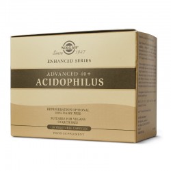 SOLGAR 40+ Advanced Acidophilus Probiotic 120 Gemüsekapseln