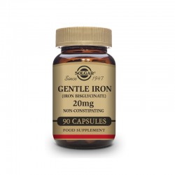 SOLGAR Sanftes Eisen 20mg (90 pflanzliche Kapseln)