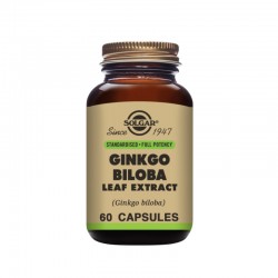 SOLGAR Ginkgo Biloba 60 capsules