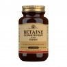 SOLGAR Chlorhydrate de bétaïne avec pepsine 100 comprimés