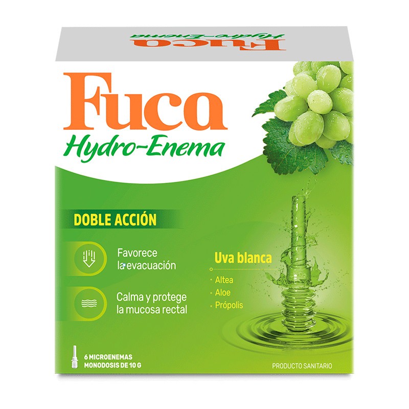 FUCA Hidro-Enema 6 Microenemas 10gr